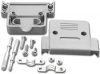 DDP-37CT 37 Pin Plastic Cover with Thumbscrews