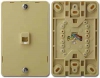 PT-106-6C 6 Conductor Wall Outlet for Phone Mounting