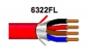 6322FL 0021000 18/4 Shielded Solid Plenum Rated Fire Alarm Cable