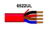 6522UL 0021000 22/4 Unshielded Solid Plenum Rated Fire Alarm Cable