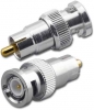 RFA-8394Z BNC Plug to RCA Plug Adaptor Die Cast