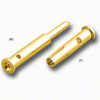 TWX-PIN/M-G Crimp Male Pin Length 18.8 mm Gold Plated 10Pk