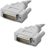 S-15MM-6' 6 Foot DB15 Male to DB15 Male Serial Cable