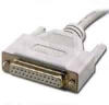S-25NM2A-10 Standard Null Modem Cable DB25 Female to Female 10 Feet
