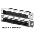 DH-50HP/T-RL 50 Pin Male Crimp D-Sub Housing Tin UL, RoHS