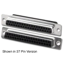 DH-50HS/T-RL 50 Pin Female Crimp D-Sub Housing Tin UL, RoHS