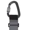 JWP-20-E05 5PK 2in x 20in Rip-Tie Locking Carabiner CableCarrier with Black Webbing