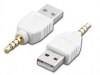 AD-USB-3.5Q USB A Male To 3.5 Quad Adaptor