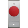 CM-400N 1-5/8in Mushroom Push Button with Narrow SS Faceplate