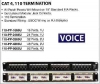 110-PP-4866U Cat4 48 Port 110 Termination Voice Patch Panel