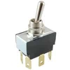 54-027 DPDT 15A On-On 3/4HP Combo Terminal Toggle Switch
