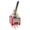 54-142 DPDT 3A On-On Subminiature Bat Handle Toggle Switch