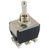 54-373W DPDT 16A 1HP (On)-Off-(On) Waterproof Screw Term Toggle Switch