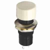 54-392 SPST 3A Off-On Solder Lug Terminal White Pushbutton Switch