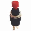 54-394 SPST 3A Off-(On) Solder Lug Terminal Red Pushbutton Switch