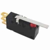 54-484WT SPDT 5A Sealed Miniature Snap Action Switch - Hinge Lever