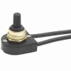54-541 SPST 6A On-Off Black Nylon Actuator Rotary Switch
