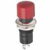 54-556 SPST 3A Off-(On) Solder Lug Red Button Pushbutton Switch