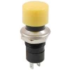 54-557 SPST 3A Off-(On) Solder Lug Yellow Button Pushbutton Switch