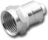 RFF-7714 F-59A F Crimp Plug with Attached Short 1/8 inch Ring 10pk