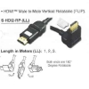 S-HDI2-RP-1 1 Meter Male/Male HDMI Vertical Rotatable Cable