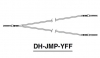 DH-JMP-YMFF 25Pk RS232 Y-Jumper, M-F-F
