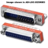 AD-LGC-D25NM1 DB25 Low Profile Null Modem Printer Adaptor