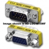 AD-LGC-H15FF-FL Low Profile HiDen 15F/F Gender Changer Adaptor