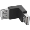 AD-USB-AMFR USB Right Angle Type A Male / Female Adaptor