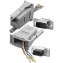 ADM-9M6-BK DB9/M TO RJ11 1PC Modular to D-Sub Adaptor Kits