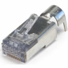 105029 100Pk ezEX48 Shielded Ext Ground CAT6A Connector