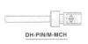 DH-PIN/M-MCH 100PK Male Crimp/Solder D-Sub Machined Pins