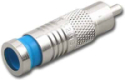 RCA-6024SN RCA Plug Snap-N-Seal RG-59 Quad-Shield