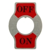 54-925 Off-On Legend Indicator Plate for 54-727