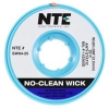 SW04-25 No-Clean Wick 25 Feet #4 Blue .098in Width w/Anti-static Bobbin