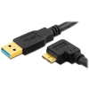 S-USB3AUBL-18IN Right Angle Micro B USB 3.1 Cable