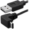 S-USB31CV2A-3 Right-Angle USB-C to USB A Male Cable, 3 ft