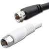 MMA-F6-06BK 6 Foot F Molded Video Cable
