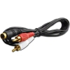 MMA-SVHS/RCA2-6 6 Foot SVHS to RCA Adaptor Cable