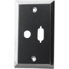 WP-9/C DB-9 and Coax Wall Plate