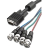 S-9M4BNC-6' 6 Foot DB9 to 4 BNC Video Cable