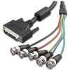 S-13W3M5BNC-6'6 Foot RGB BNC Monitor Cable