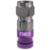 FSNS15-25 25Pk ProSNS Male Mini F Connectors for 22-24 Awg Cable