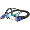 S-VKMU-VMF-03 Ultra Compact KVM Cable, 3 Foot