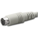 S-8MDM-6'ST 6 Foot 8 Pin Mini DIN Male to Male Cable