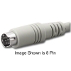 S-4MDM/F-6' 6 Foot 4 Pin Mini DIN Male to Female Cable