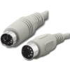 S-6MDM/5DM-10' 10 Foot 6 Pin Mini DIN to 5 Pin DIN Cable