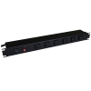 1582H8A1BK 15A 125V Horizontal Front Facing 5-15R Outlet PDU