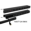 1583H12A1BKX 15A 125V Horizontal Front/Rear Facing 12 5-15R Outlet PDU