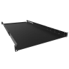 ADSU3642BK 1U 19x36-42 Solid Adjustable Shelf